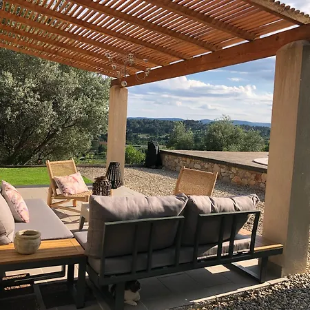 Villa De Charme Magnifique Vue Panoramique Et Piscine Lorgues