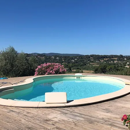 De Charme Magnifique Vue Panoramique Et Piscine Lorgues